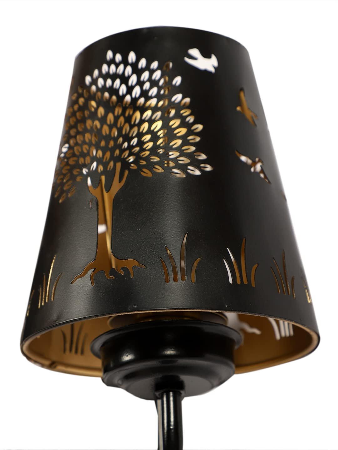 Dual Etched Tree Wall Mounted Lamp with Iron Base(JH20)