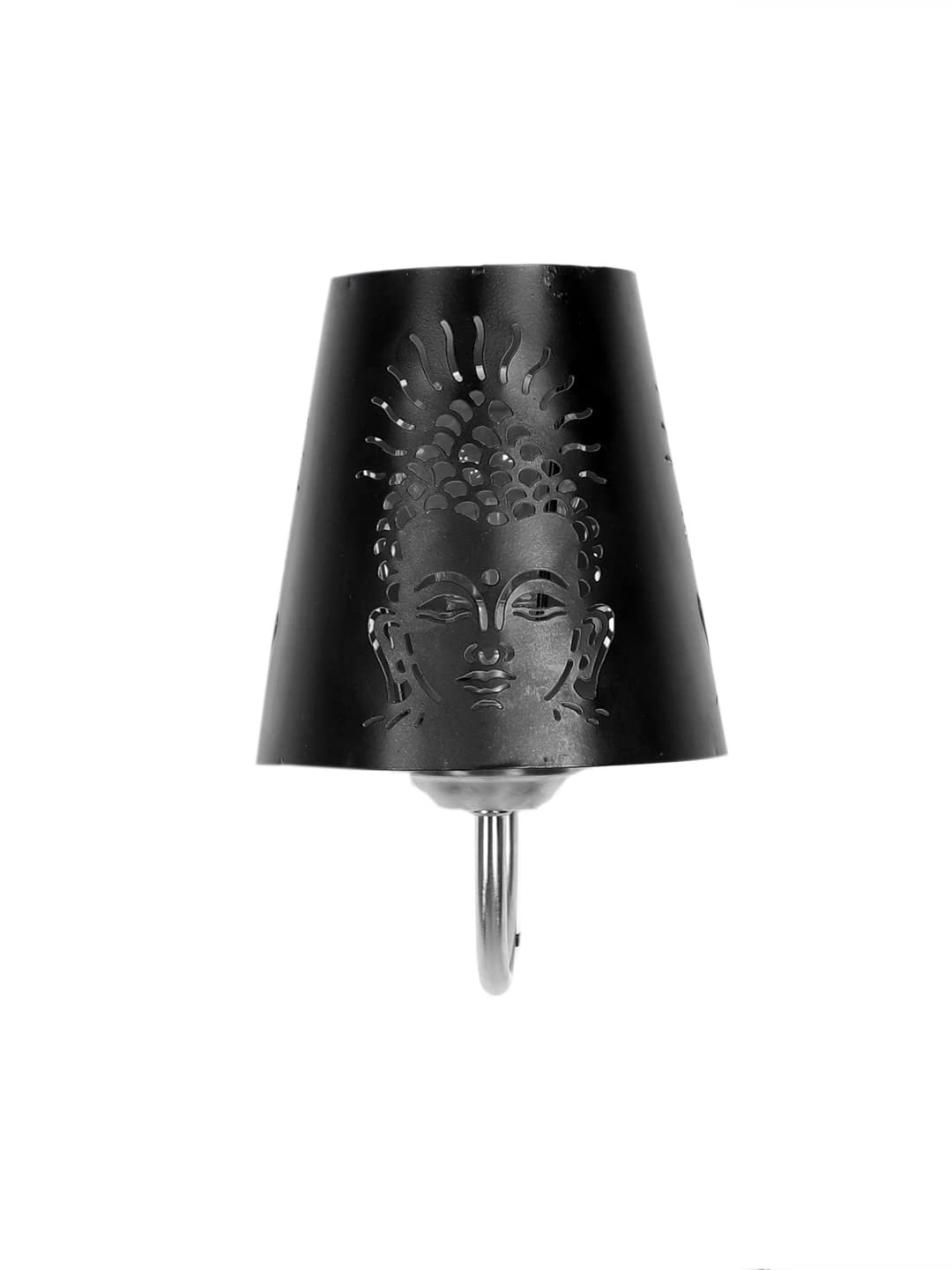 Etched Buddha Ji Wall Mounted Lamp with Steel Base(JH26)
