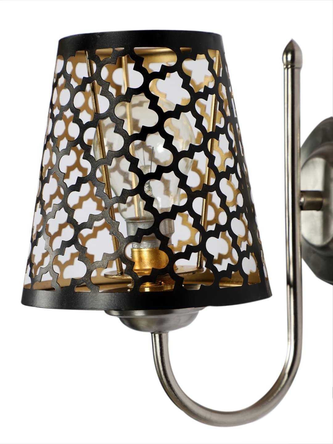 Etched Diamond Wall Mounted Lamp with Steel Base(JH29)