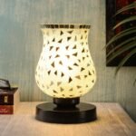 Multicolor Mosaic Glass Table Lamp (Medium, Multicolor)