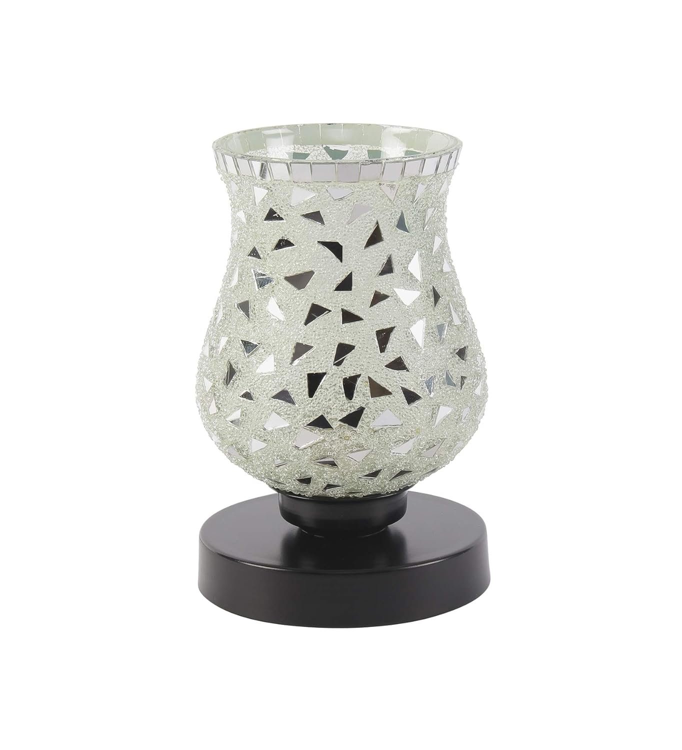 Multicolor Mosaic Glass Table Lamp (Medium, Multicolor)