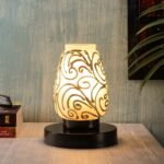 Multicolor Mosaic Glass Table Lamp (Small, Multicolor)