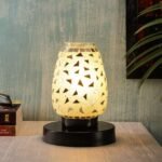 Multicolor Mosaic Glass Table Lamp (Small, Multicolor)