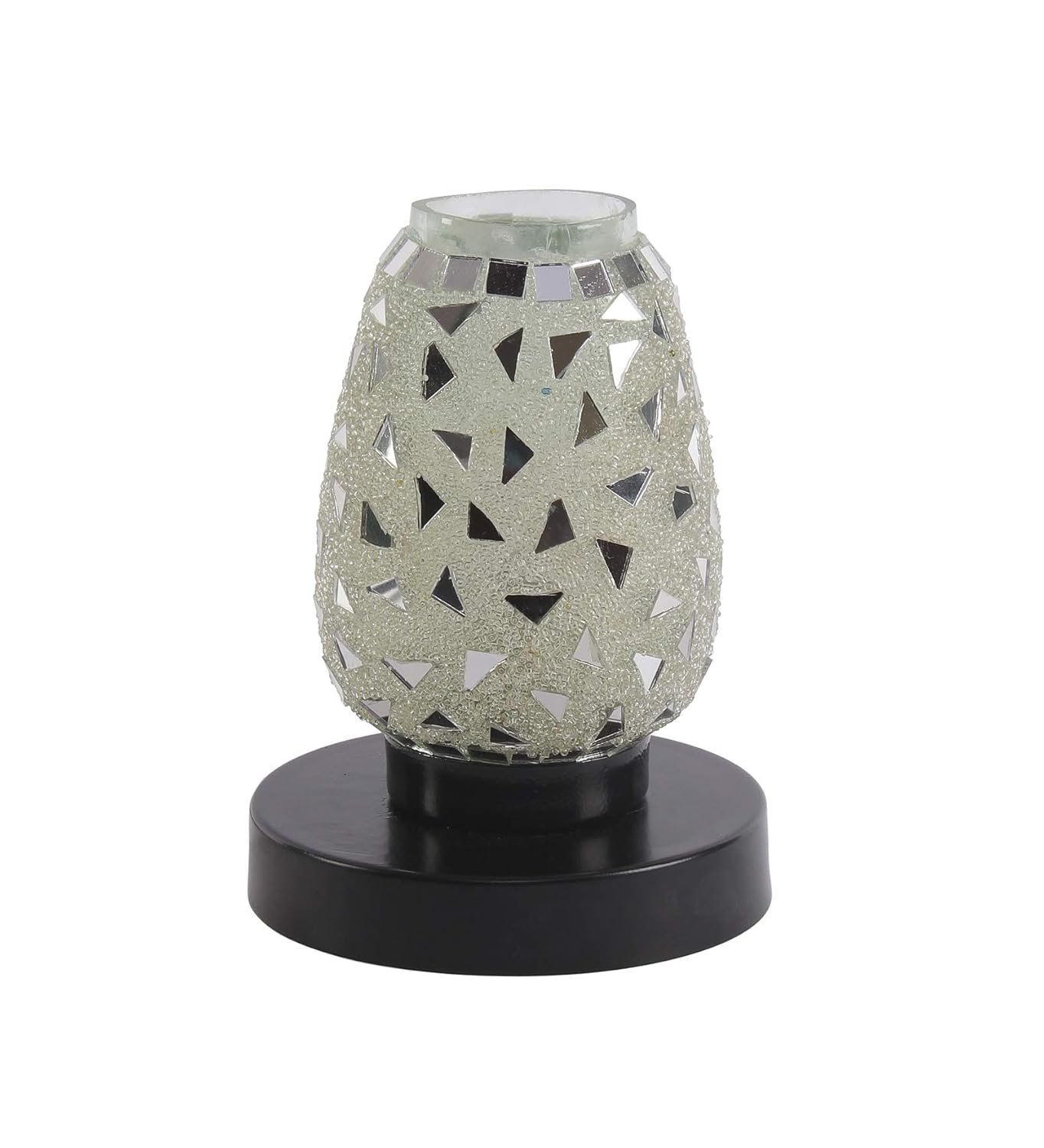 Multicolor Mosaic Glass Table Lamp (Small, Multicolor)