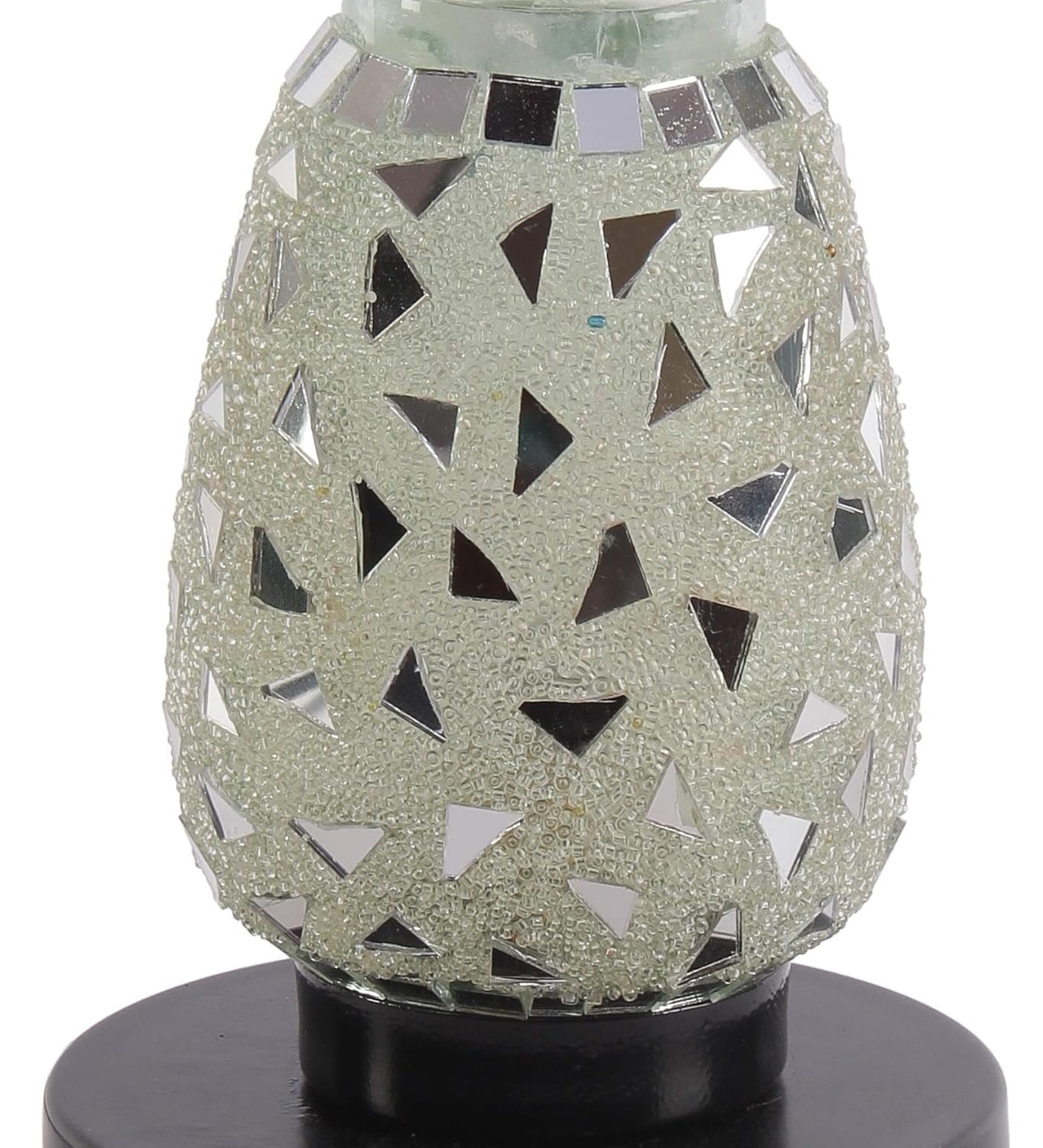 Multicolor Mosaic Glass Table Lamp (Small, Multicolor)