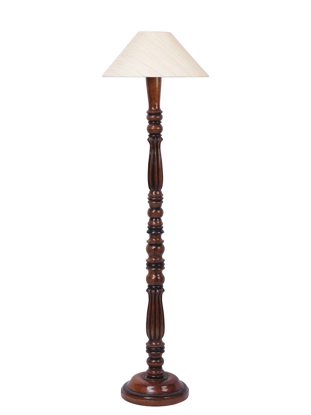 Off-White Coolie Cotton Wooden Floor lamp -71