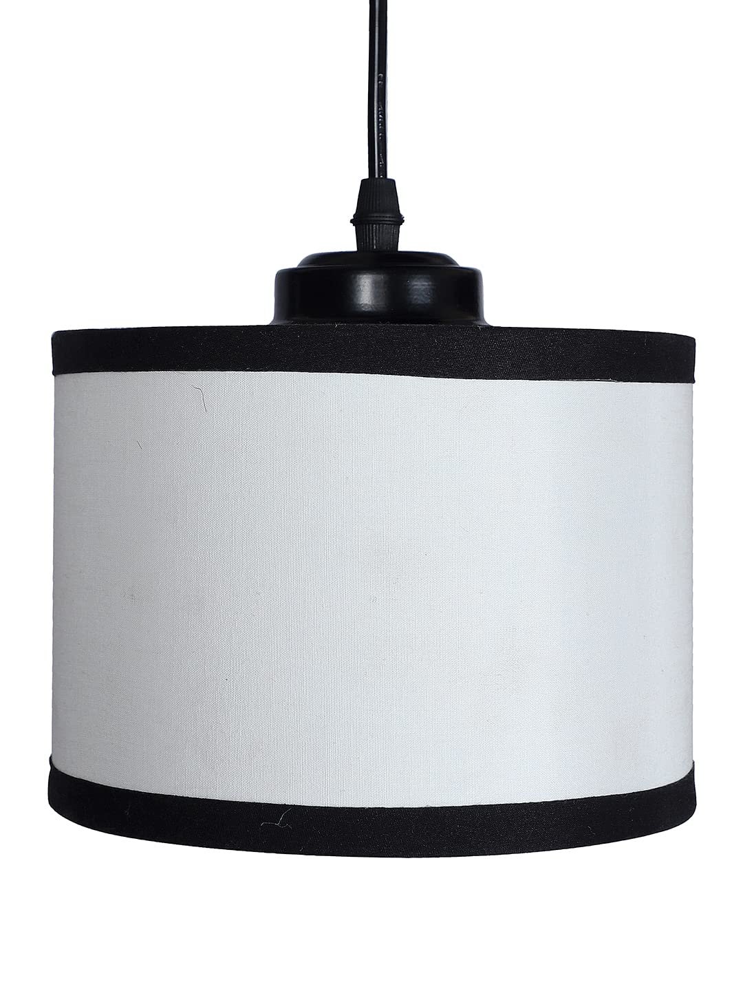 Multicolor Cotton Round Drum Cluster Hanging Lamp