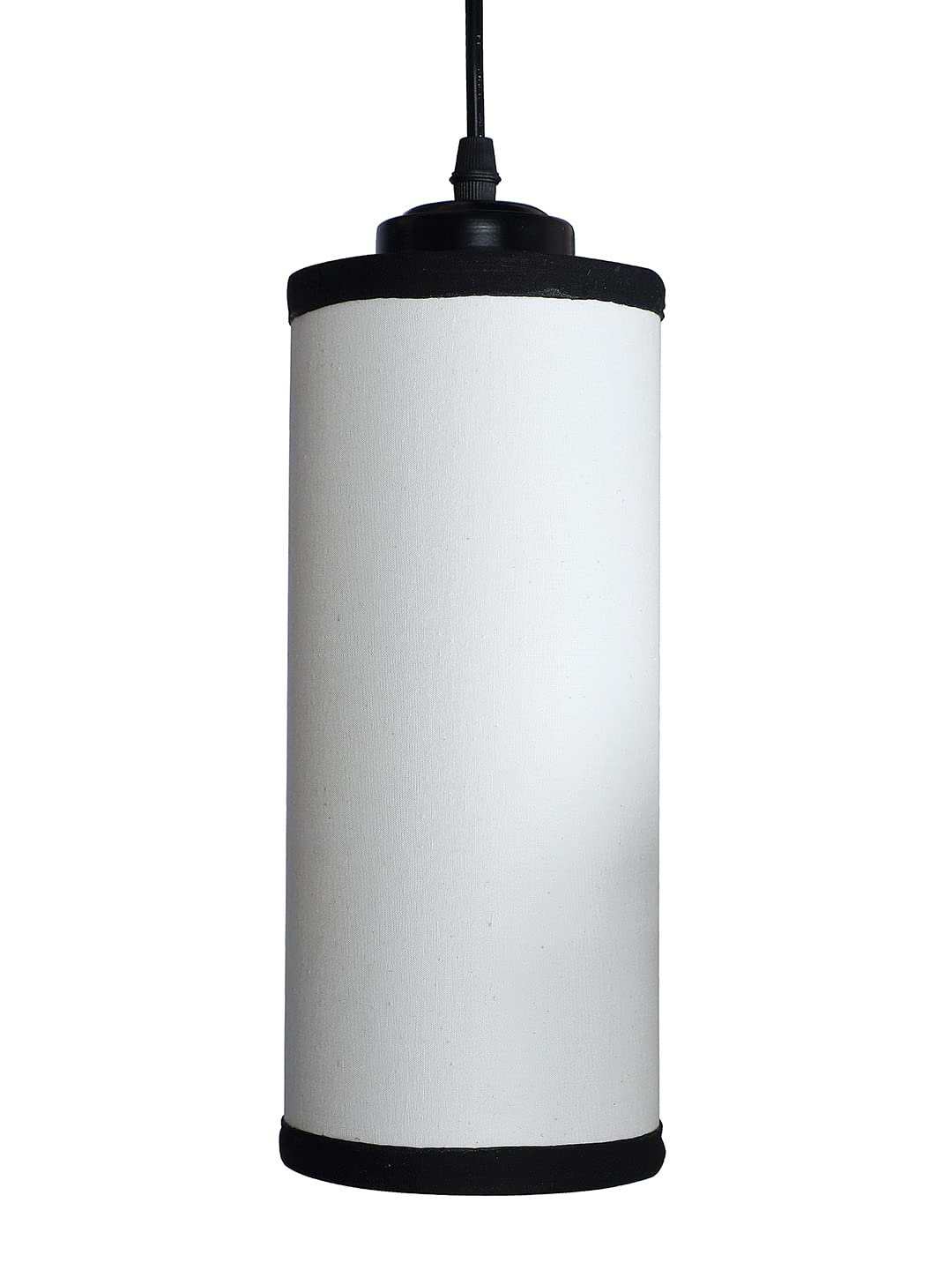 Multicolor Cotton Cylindrical Drum Cluster Hanging Lamp