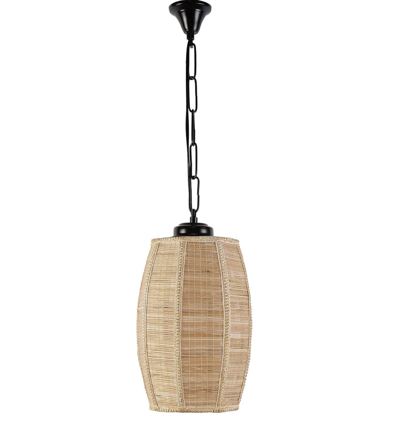 Bamboo Dholak Hanging for Home D�cor (Bamboo Natural)