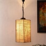 Jute Square Hanging for Home D�cor (Jute Beige)