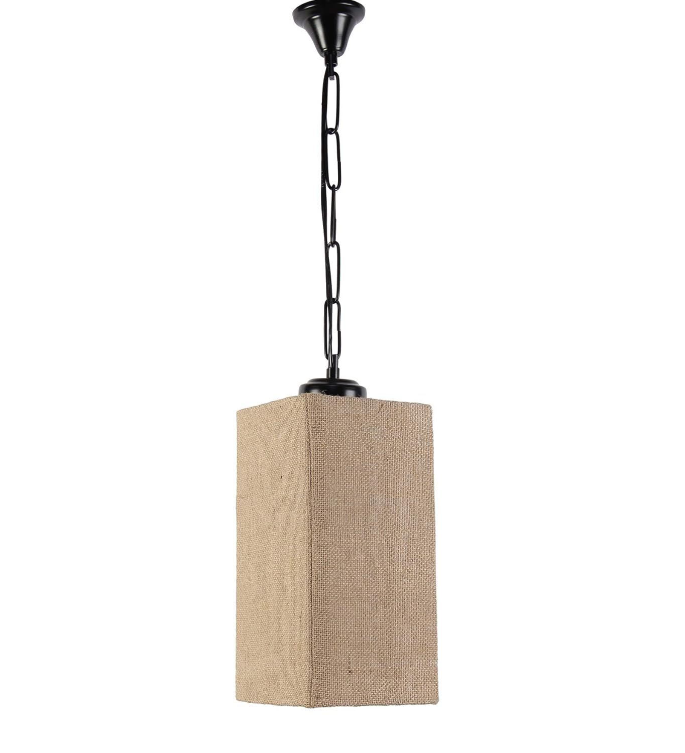 Jute Square Hanging for Home D�cor (Jute Beige)