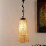 Conical Jute Hanging for Home D�cor (Conical Beige)