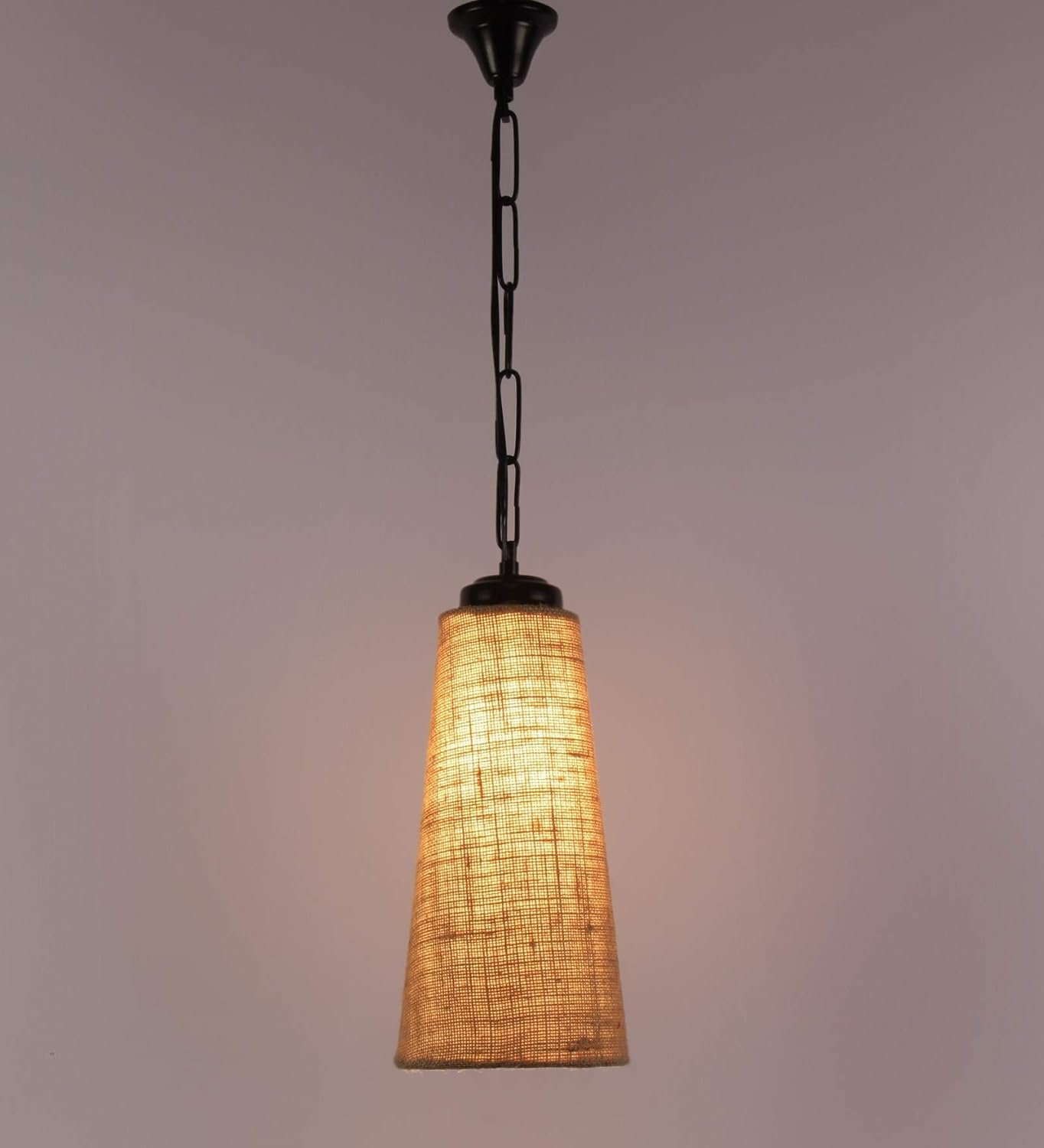Conical Jute Hanging for Home D�cor (Conical Beige)