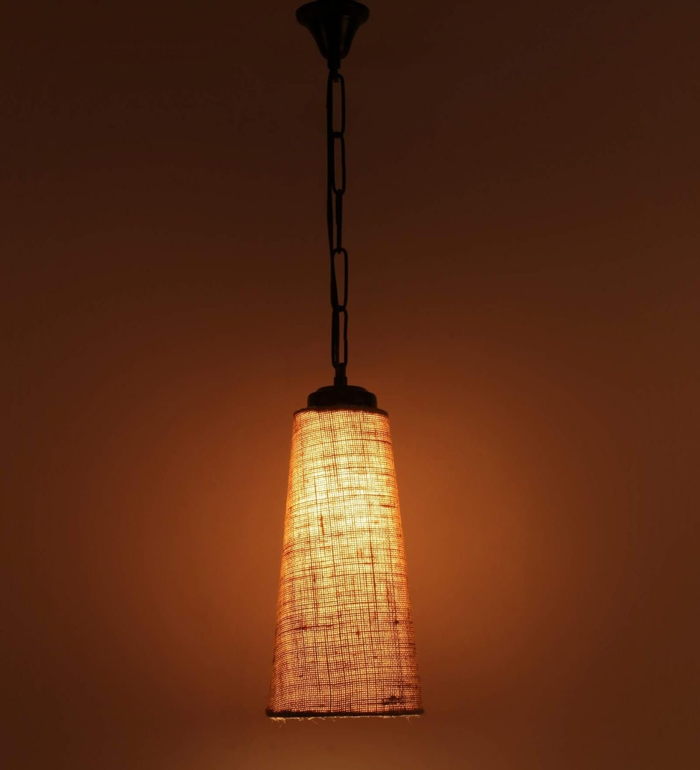 Conical Jute Hanging for Home D�cor (Conical Beige)