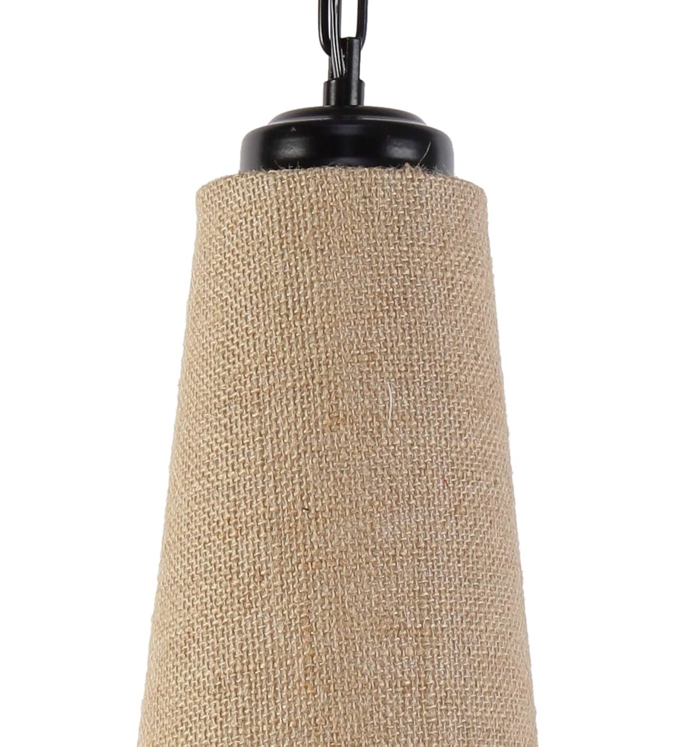 Conical Jute Hanging for Home D�cor (Conical Beige)