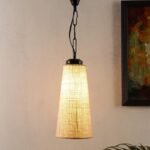 Conical Off White Jute Hanging for Home D�cor (Conical Off White)