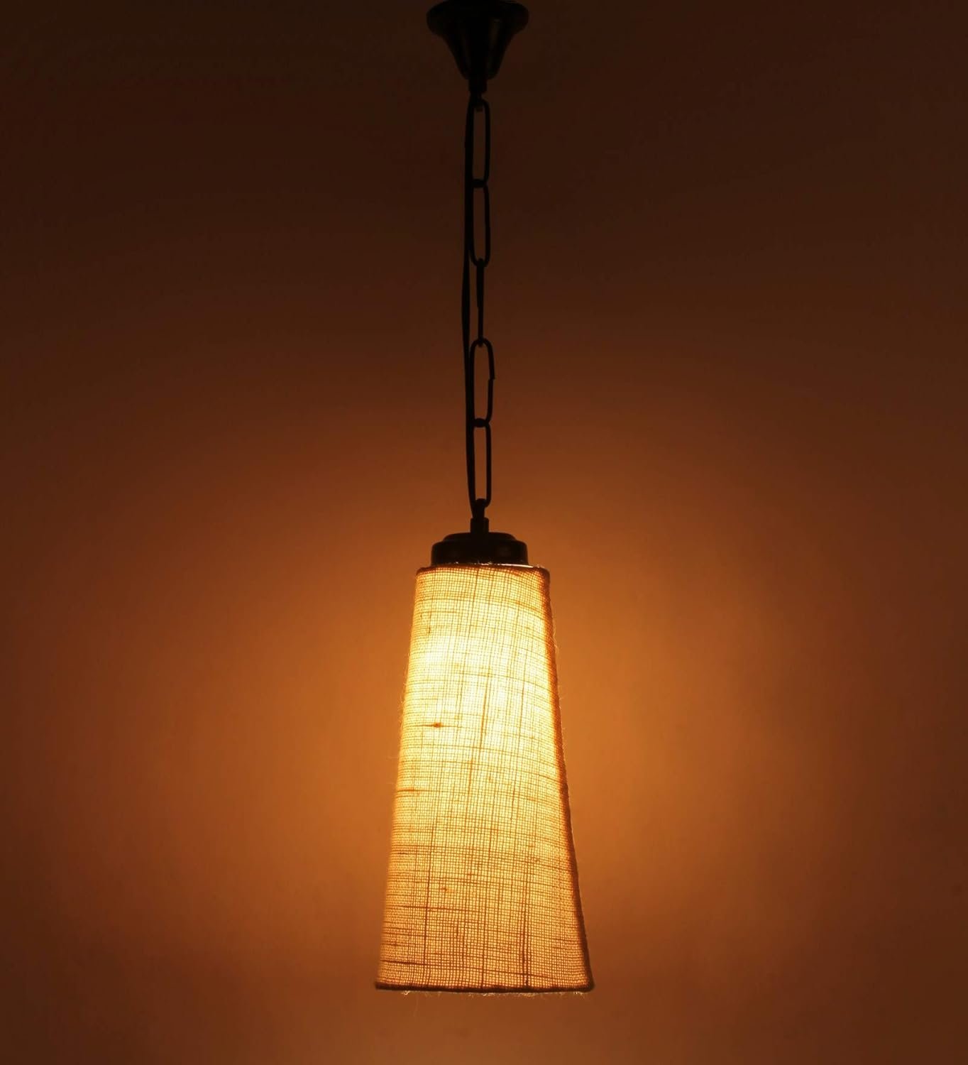 Conical Off White Jute Hanging for Home D�cor (Conical Off White)