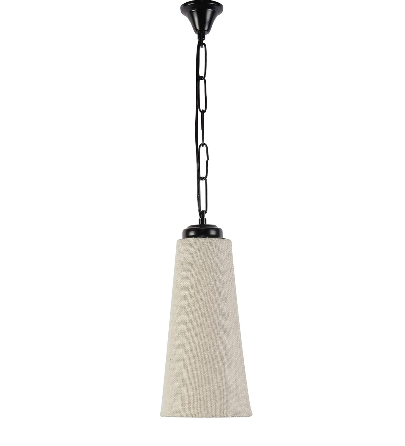 Conical Off White Jute Hanging for Home D�cor (Conical Off White)