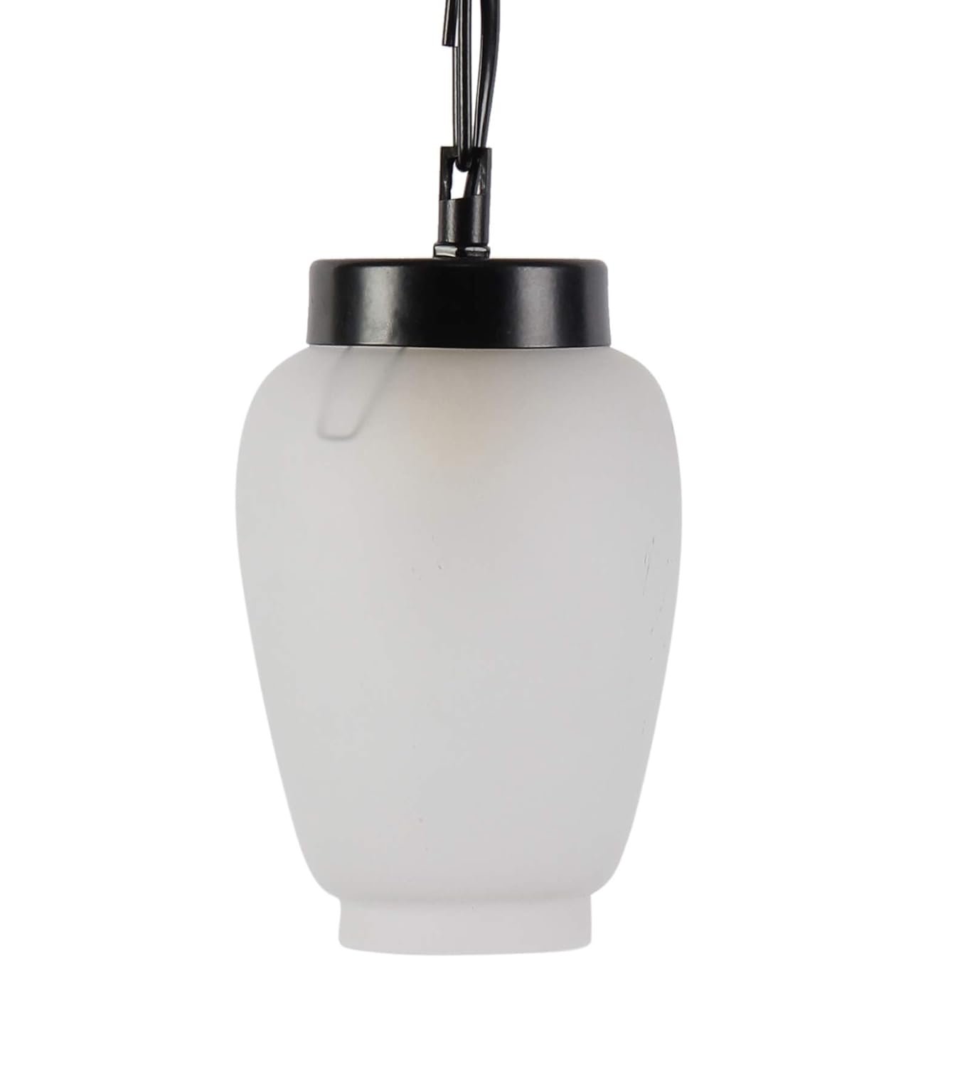 Milky Glass Hanging Lamp (Frosted,Single)