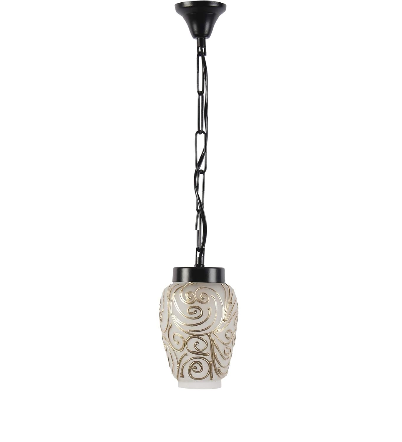 PHL39, Multicolor Mosiac Glass Hanging Lamp (Multicolor,Single)