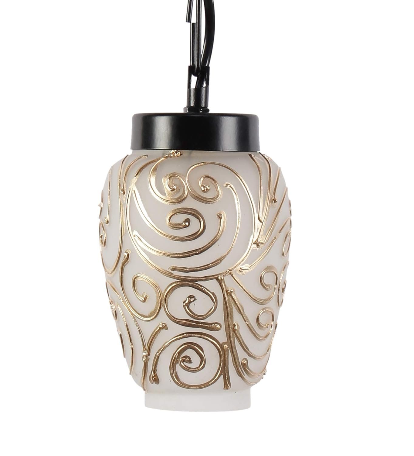 PHL39, Multicolor Mosiac Glass Hanging Lamp (Multicolor,Single)