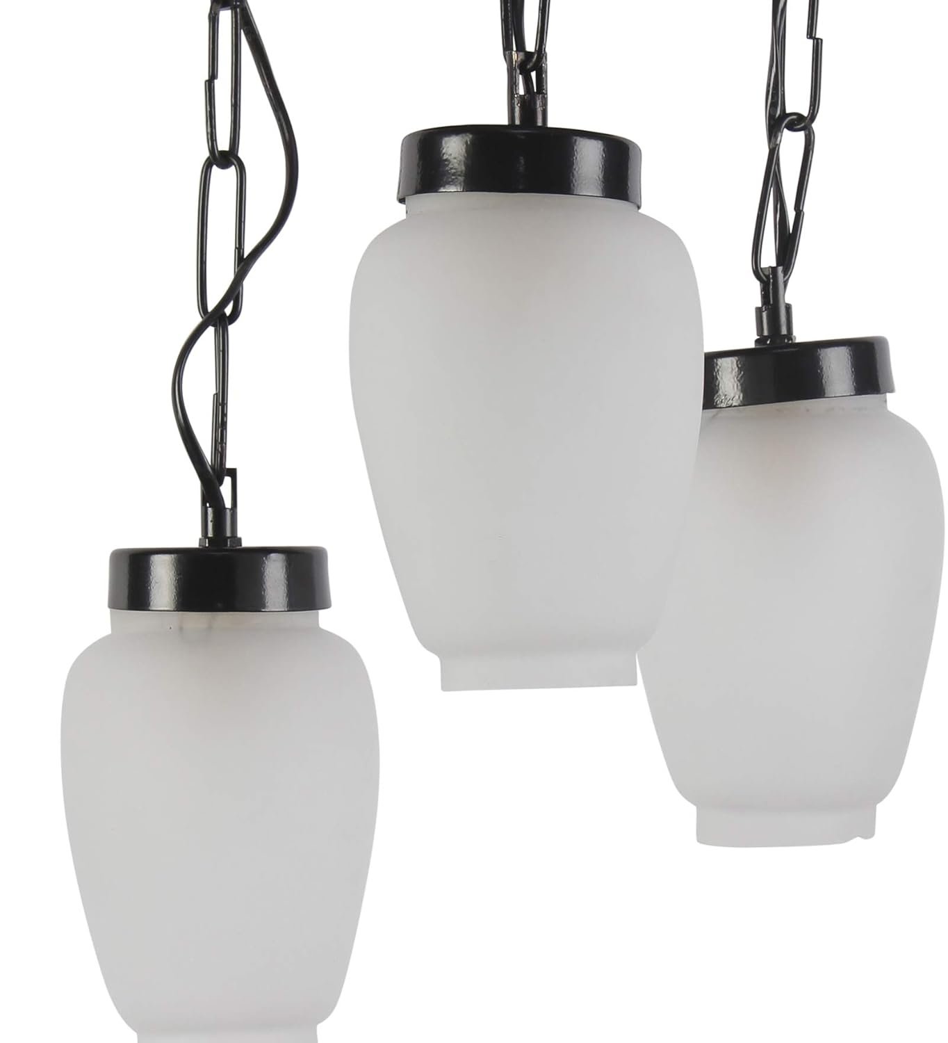 Cluster Milky Glass Hanging Lamp (Milky)