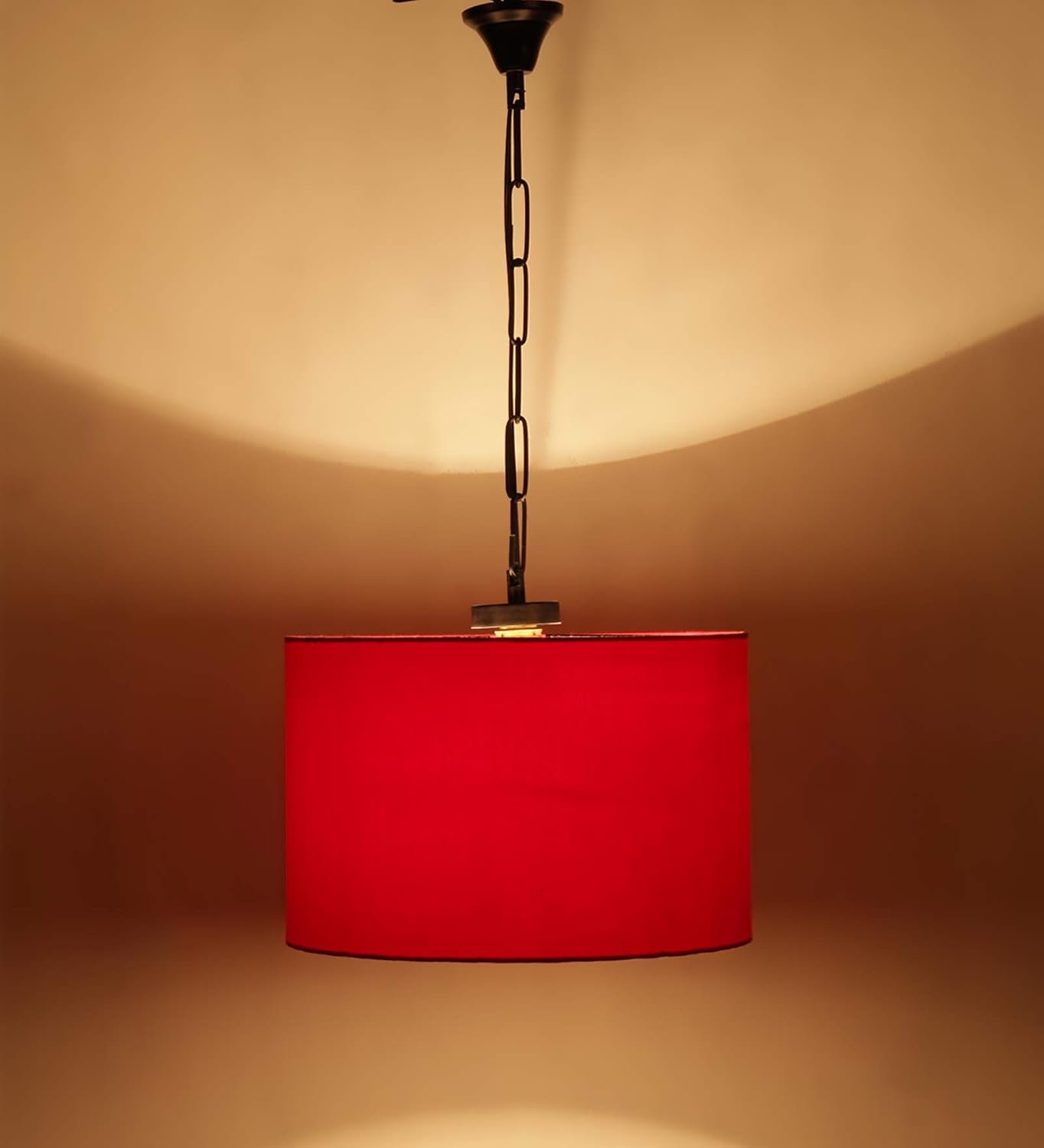 Red Cotton Hanging lamp