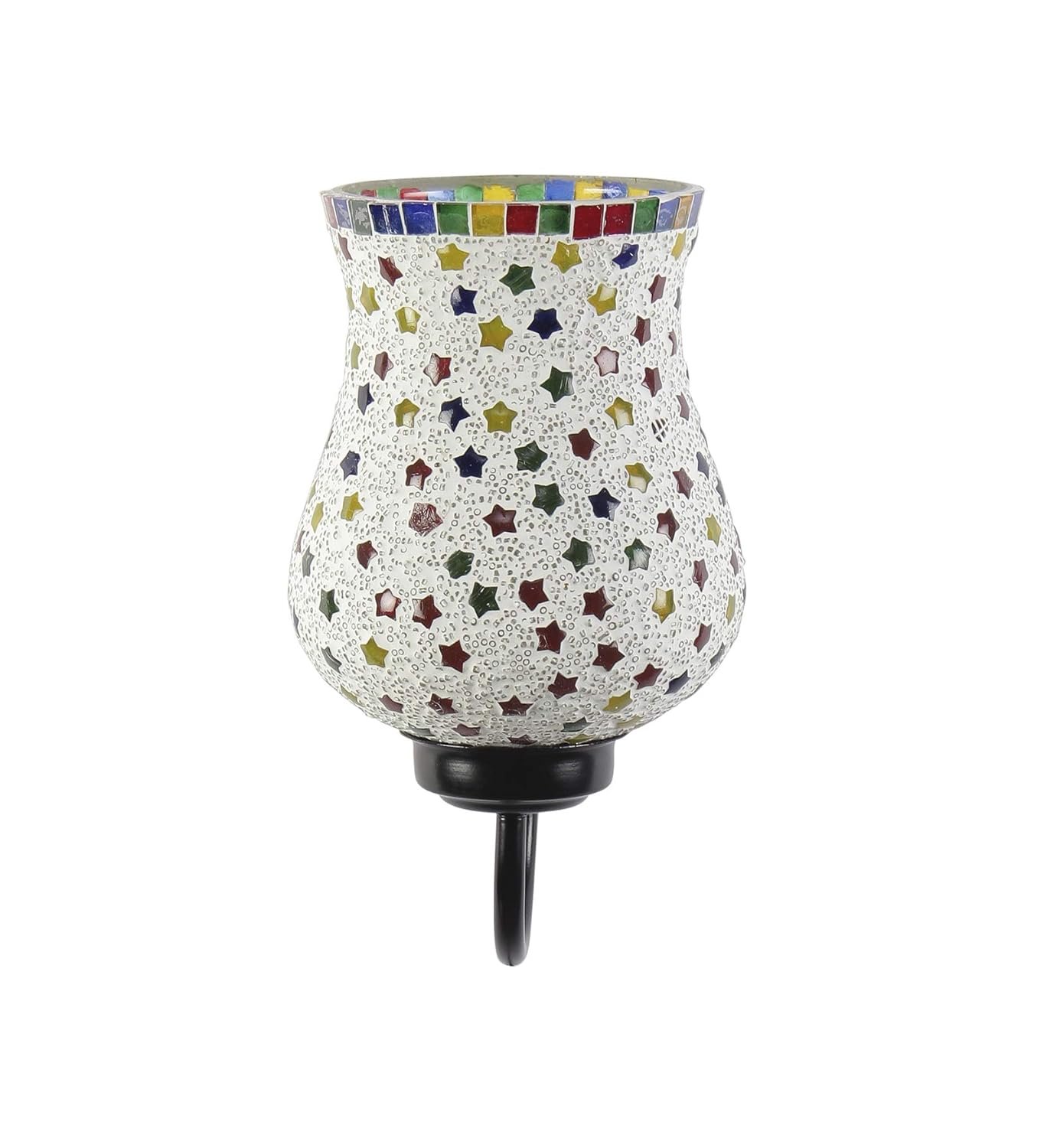 Multicolor Mosaic Wall Mounted Light (Small,Multicolor)