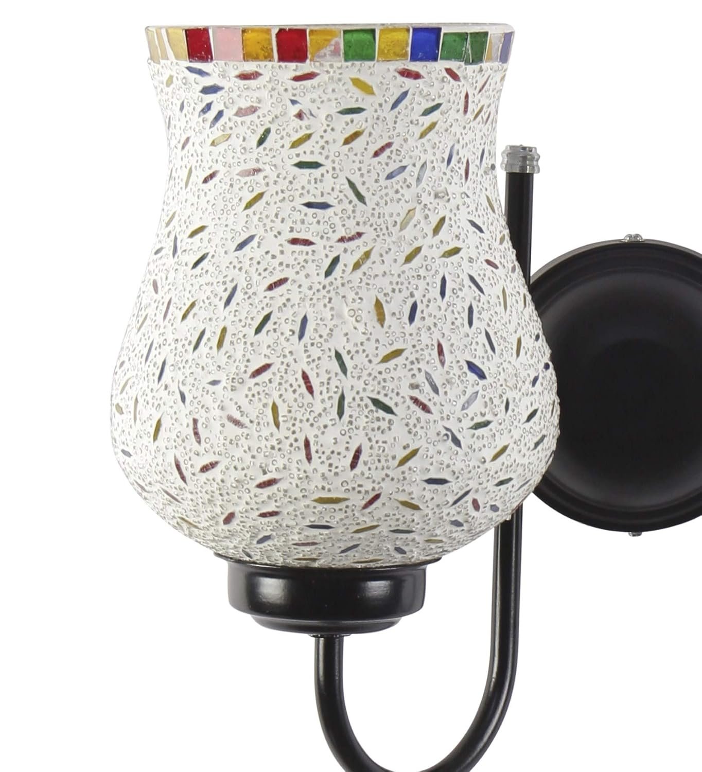 Multicolor Mosaic Double Wall Mounted Lamp (Multicolor,Double)
