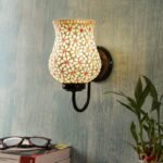 Multicolor Mosaic Wall Mounted Light (Small,Multicolor)
