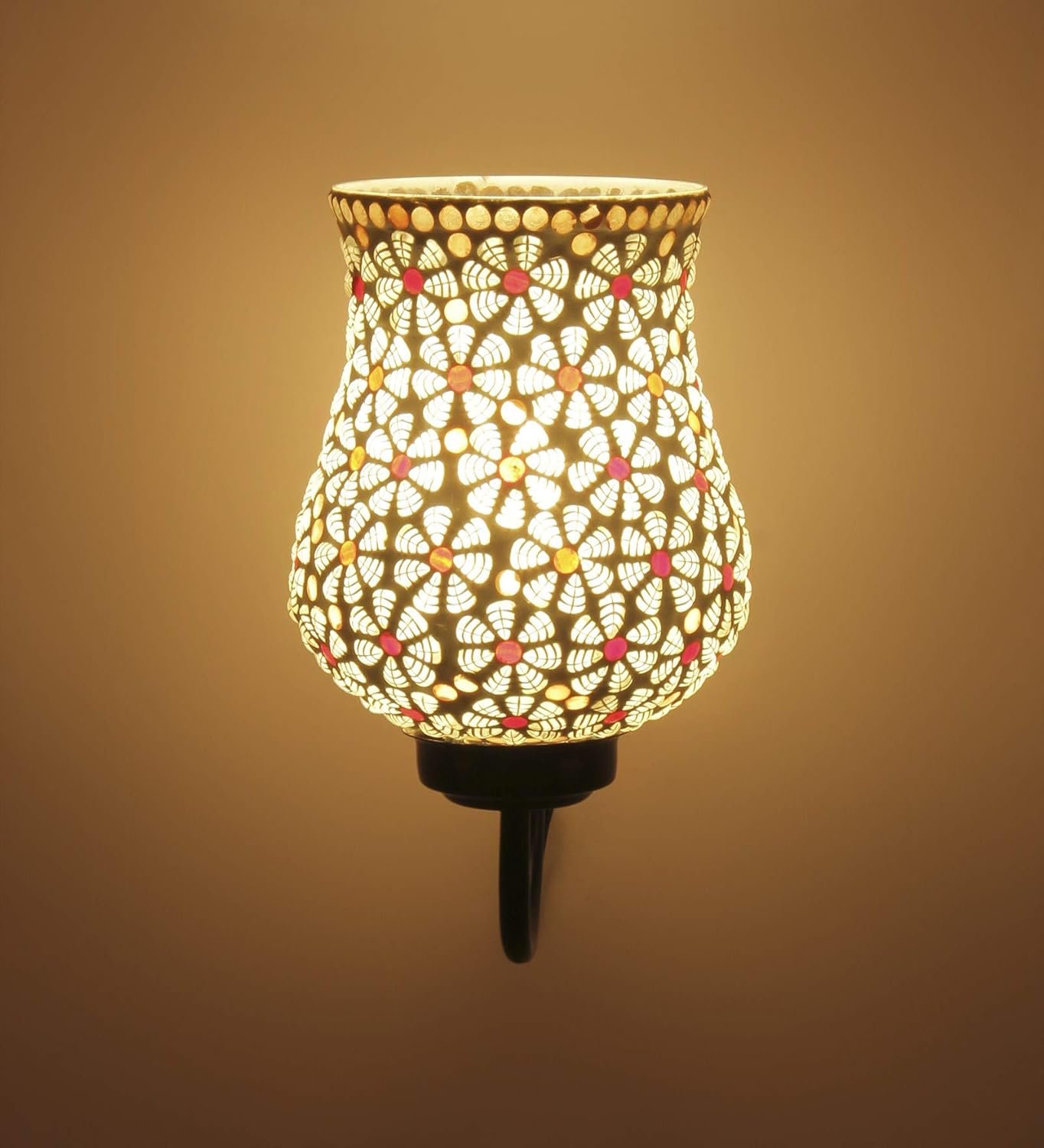 Multicolor Mosaic Wall Mounted Light (Small,Multicolor)
