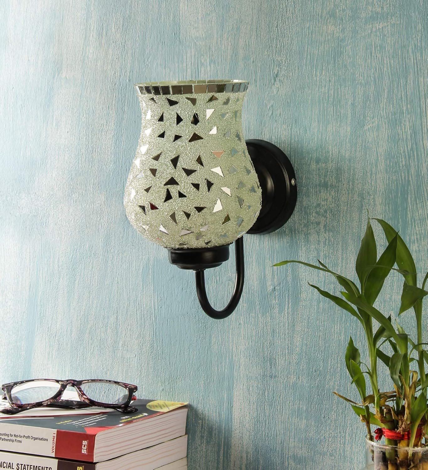Multicolor Mosaic Wall Mounted Light (Small)