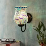 Multicolor Mosaic Wall Mounted Light (Small,Multicolor)