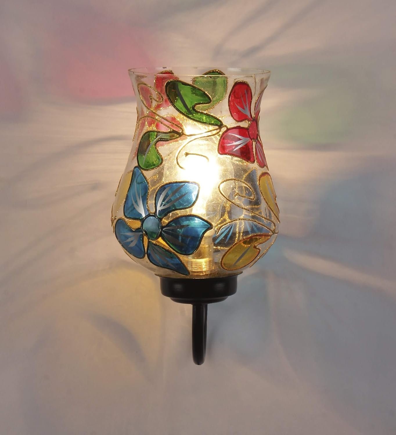 Multicolor Mosaic Wall Mounted Light (Small,Multicolor)