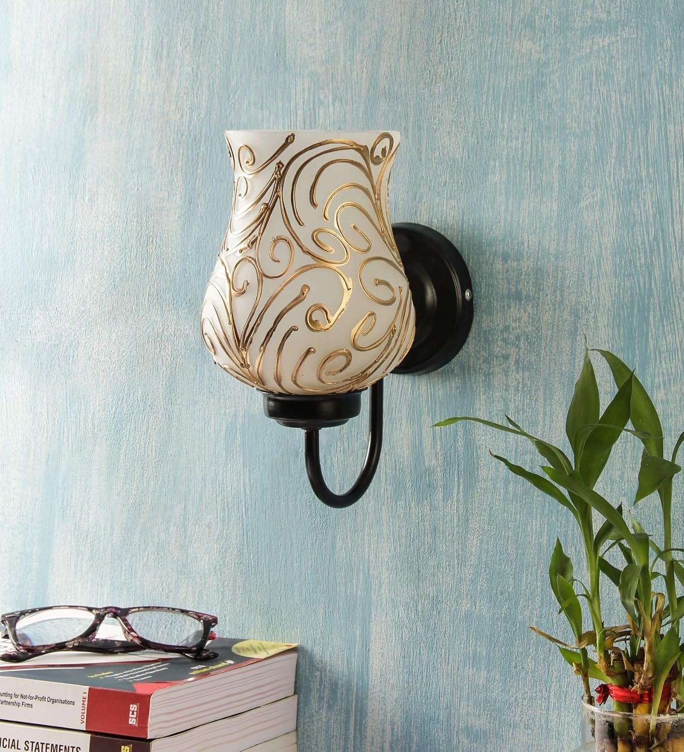 Multicolor Mosaic Wall Mounted Light (Small,Multicolor)