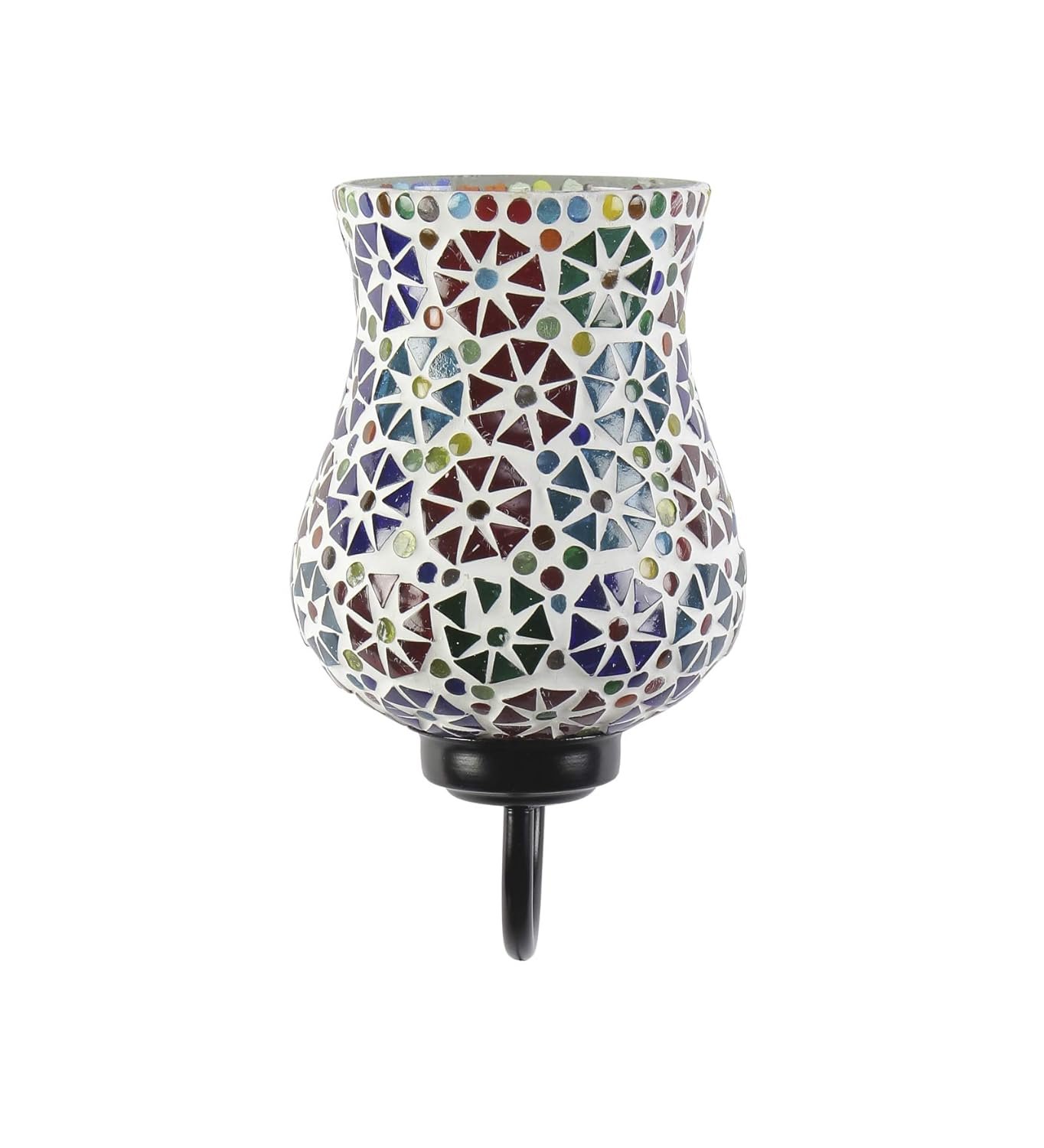 Multicolor Mosaic Wall Mounted Light (Small,Multicolor)