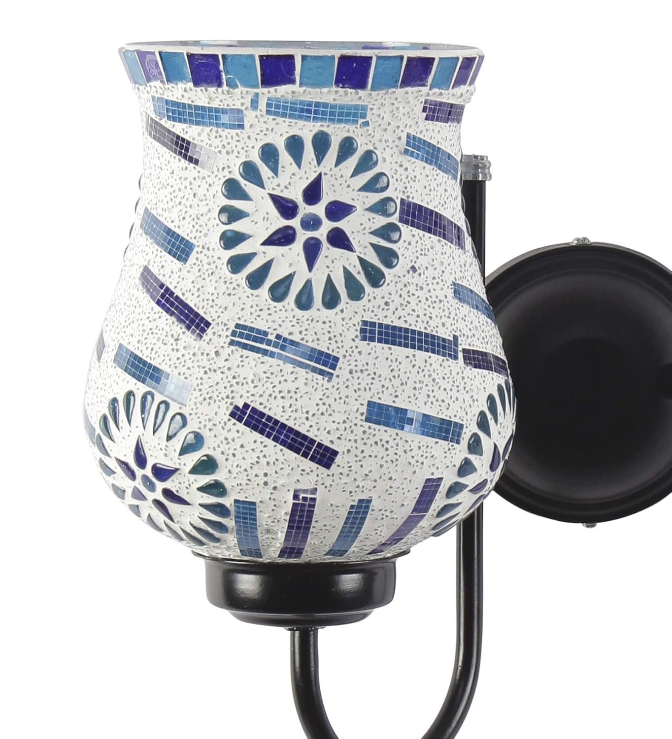 Multicolor Mosaic Double Wall Mounted Lamp (Multicolor,Double)