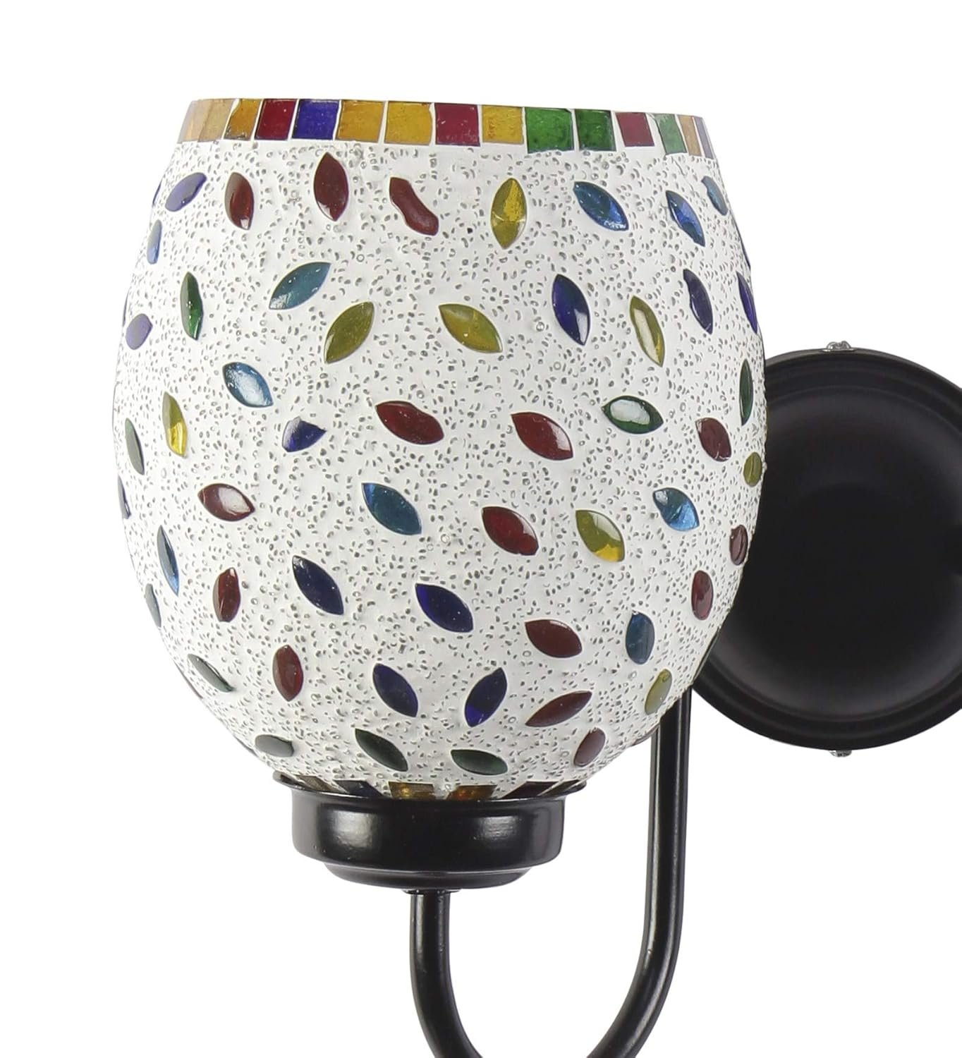 Multicolor Mosaic Double Wall Mounted Lamp (Multicolor,Double)
