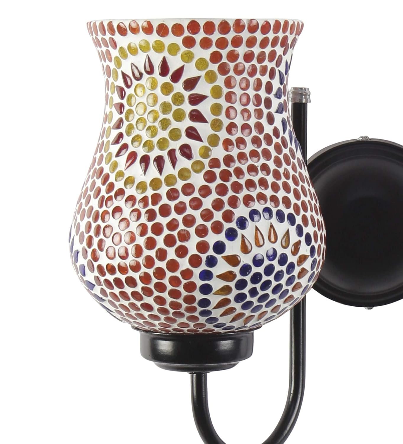 Multicolor Mosaic Double Wall Mounted Lamp (Multicolor,Double)