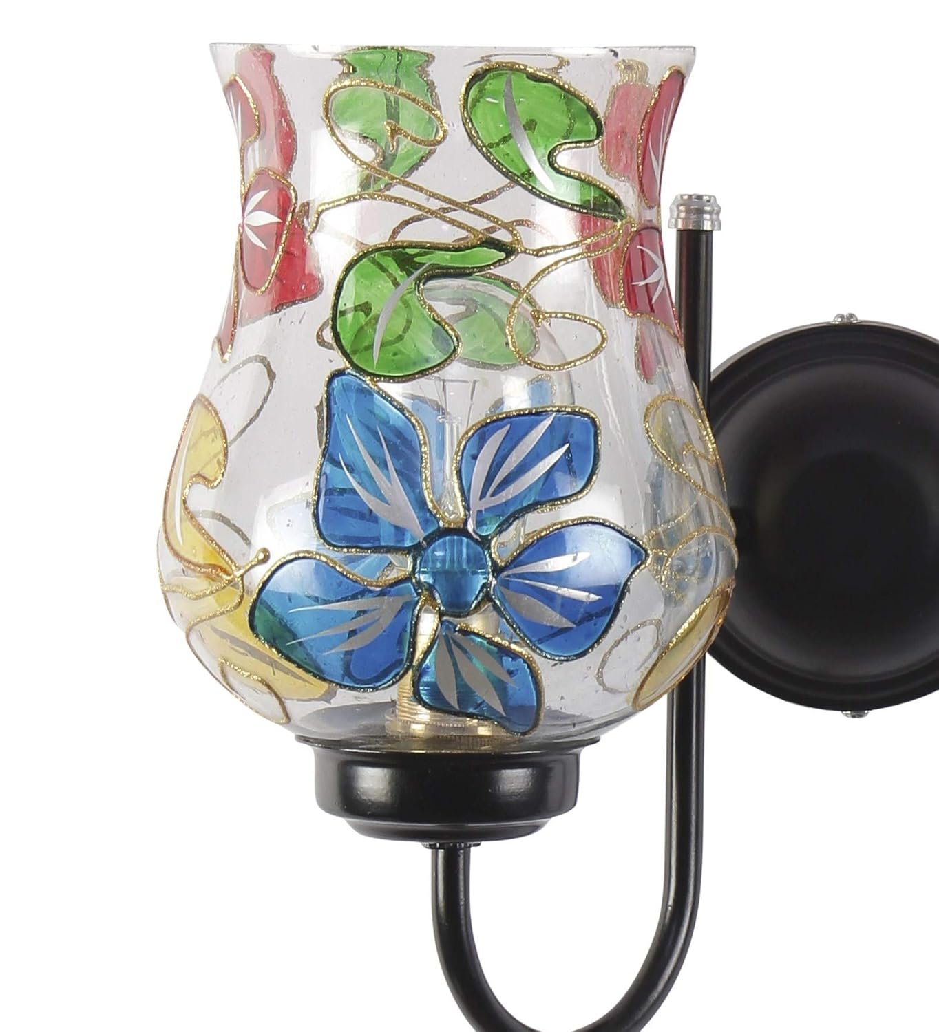 Multicolor Mosaic Double Wall Mounted Lamp (Multicolor,Double)