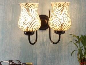 Multicolor Mosaic Double Wall Mounted Lamp (Multicolor,Double)