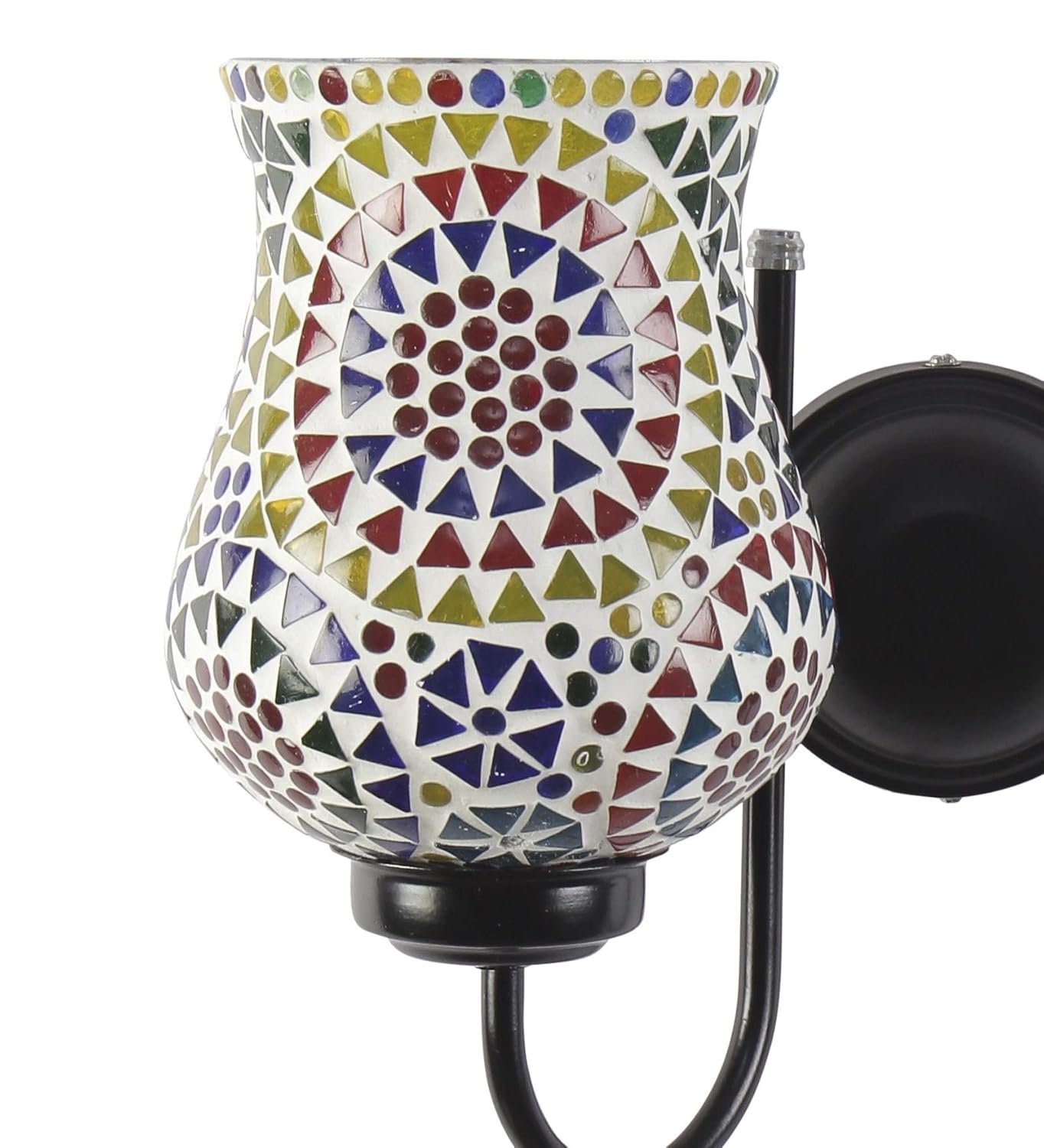 Multicolor Mosaic Double Wall Mounted Lamp (Multicolor,Double)