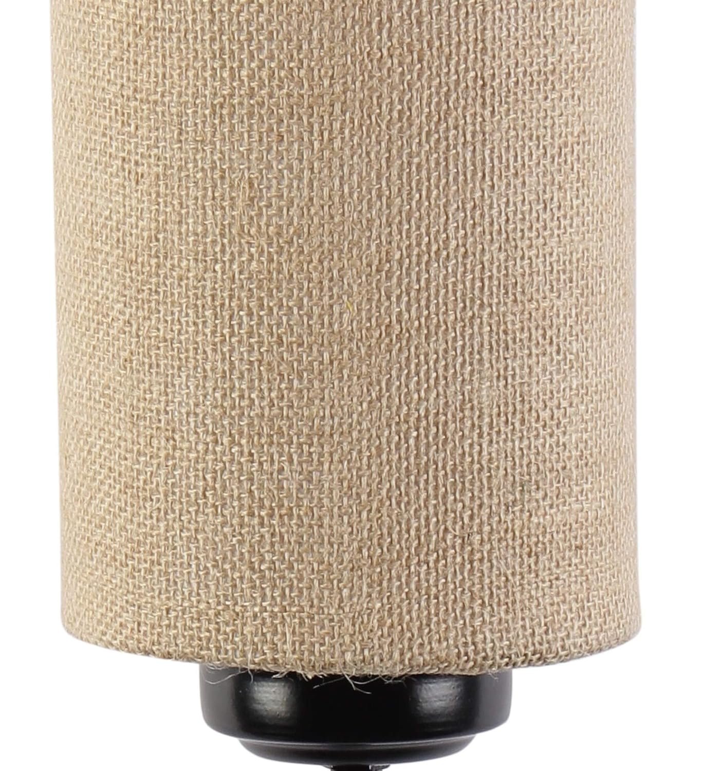 Beige Jute Wall Mounted Lamp