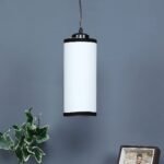 Multicolor Cotton Cylindrical Hanging Lamp (SH07)