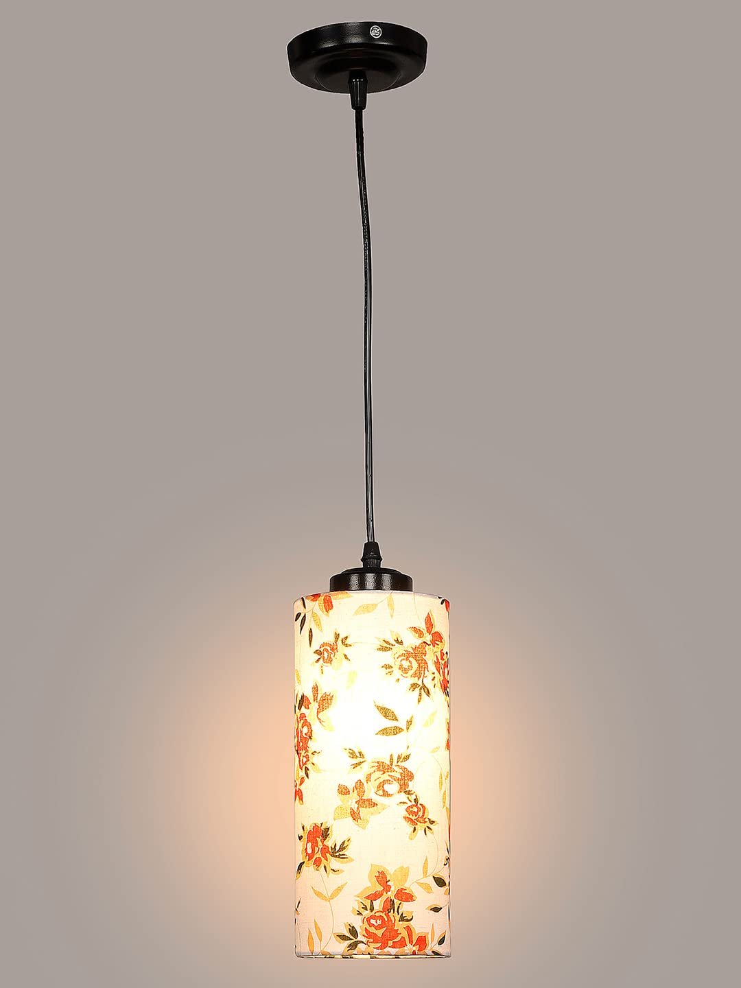 Multicolor Cotton Cylindrical Hanging Lamp (SH14)