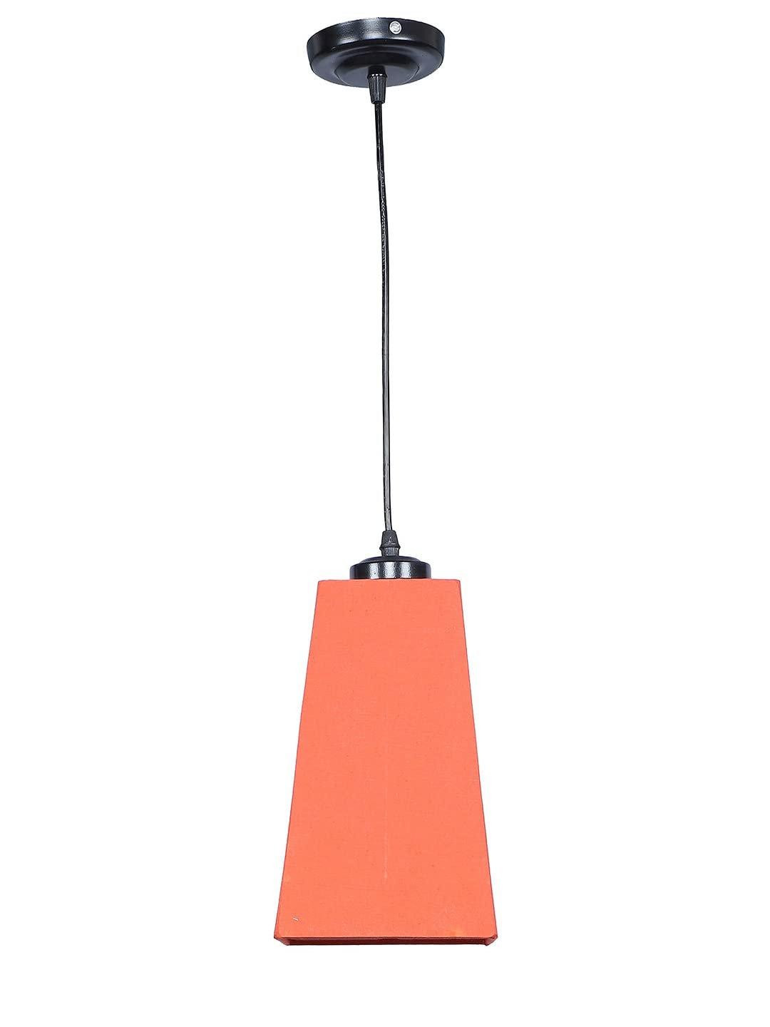 Orange Cotton Pyramid Hanging Lamp (SH34)