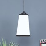 Multicolor Cotton Pyramid Hanging Lamp (SH37)