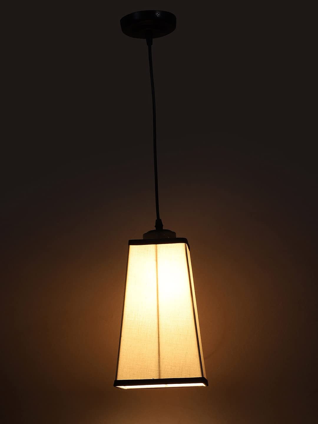 Multicolor Cotton Pyramid Hanging Lamp (SH37)