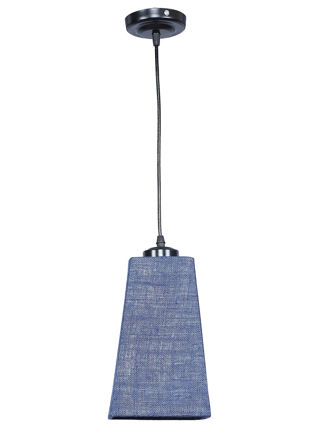 Blue Jute PyramidHanging Lamp (SH42)