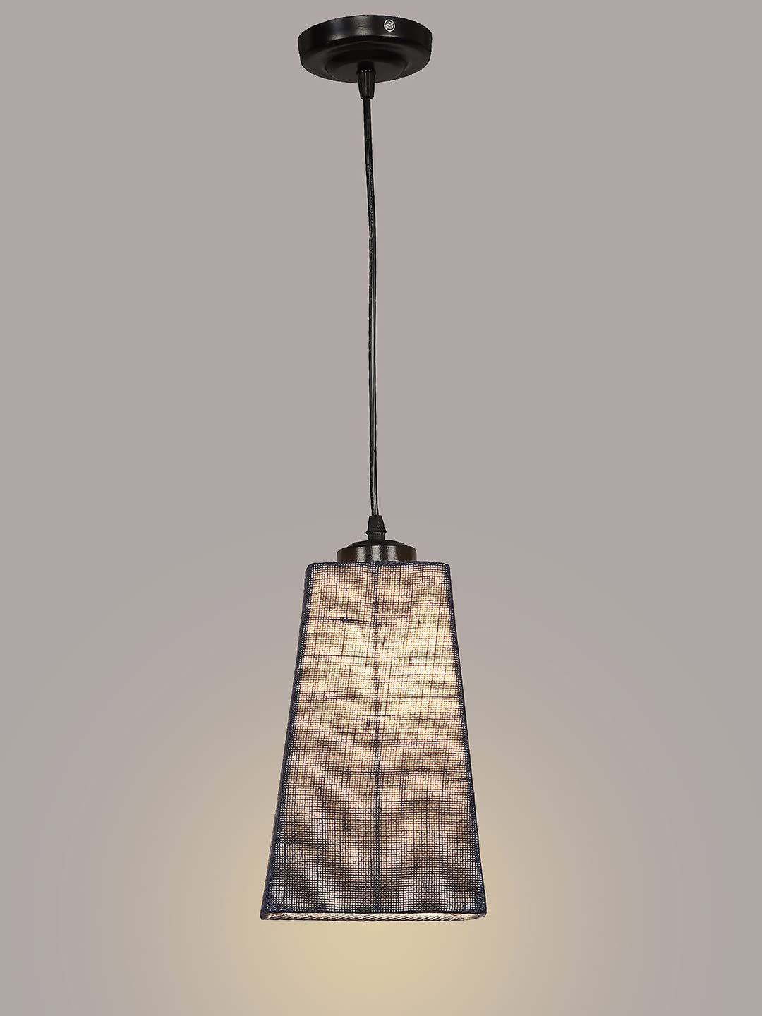 Blue Jute PyramidHanging Lamp (SH42)